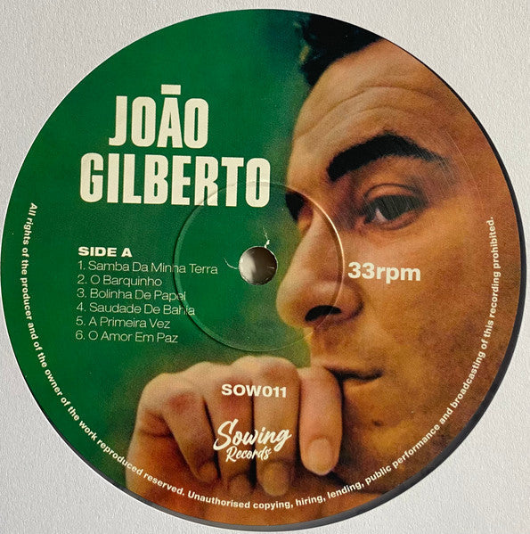João Gilberto (CLEAR) | Mint (M) Get Cheap Vinyl