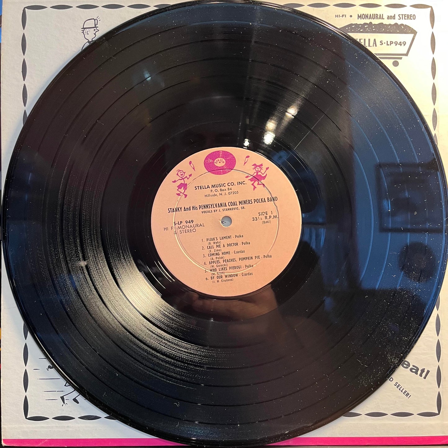 Stanky And His Pennsylvania Coal Miners Polka Band | Excellent (EX) Excellent (EX) Get Cheap Vinyl