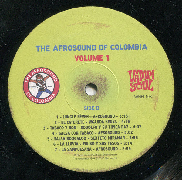 The Afrosound Of Colombia Volume 1 *LIGHT CREASE*(3xVINYL) | Mint (M) Excellent+ (EX+) Get Cheap Vinyl