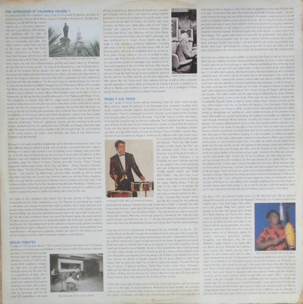The Afrosound Of Colombia Volume 1 *LIGHT CREASE*(3xVINYL) | Mint (M) Excellent+ (EX+) Get Cheap Vinyl
