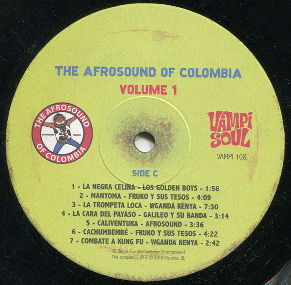 The Afrosound Of Colombia Volume 1 *LIGHT CREASE*(3xVINYL) | Mint (M) Excellent+ (EX+) Get Cheap Vinyl