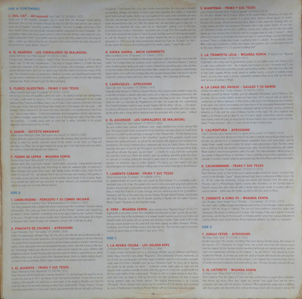 The Afrosound Of Colombia Volume 1 *LIGHT CREASE*(3xVINYL) | Mint (M) Excellent+ (EX+) Get Cheap Vinyl