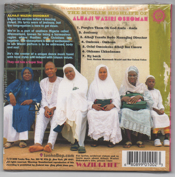 The Muslim Highlife Of Alhaji Waziri Oshomah (CD) | Mint (M) Mint (M) Get Cheap Vinyl
