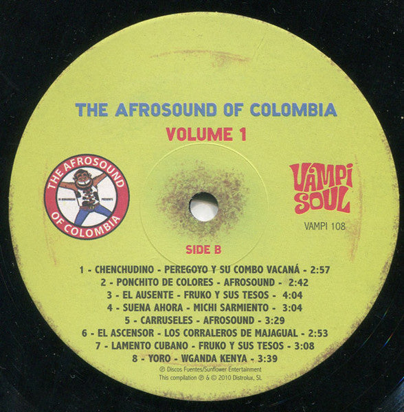 The Afrosound Of Colombia Volume 1 *LIGHT CREASE*(3xVINYL) | Mint (M) Excellent+ (EX+) Get Cheap Vinyl