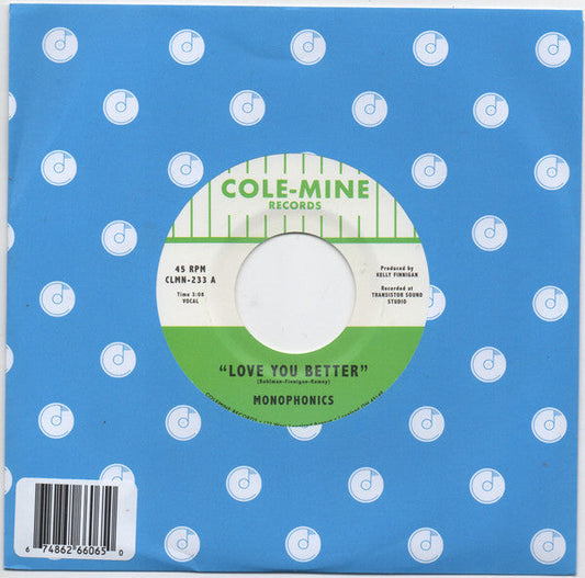 Love You Better / The Shape Of My Teardrops | Mint (M) Mint (M) Get Cheap Vinyl