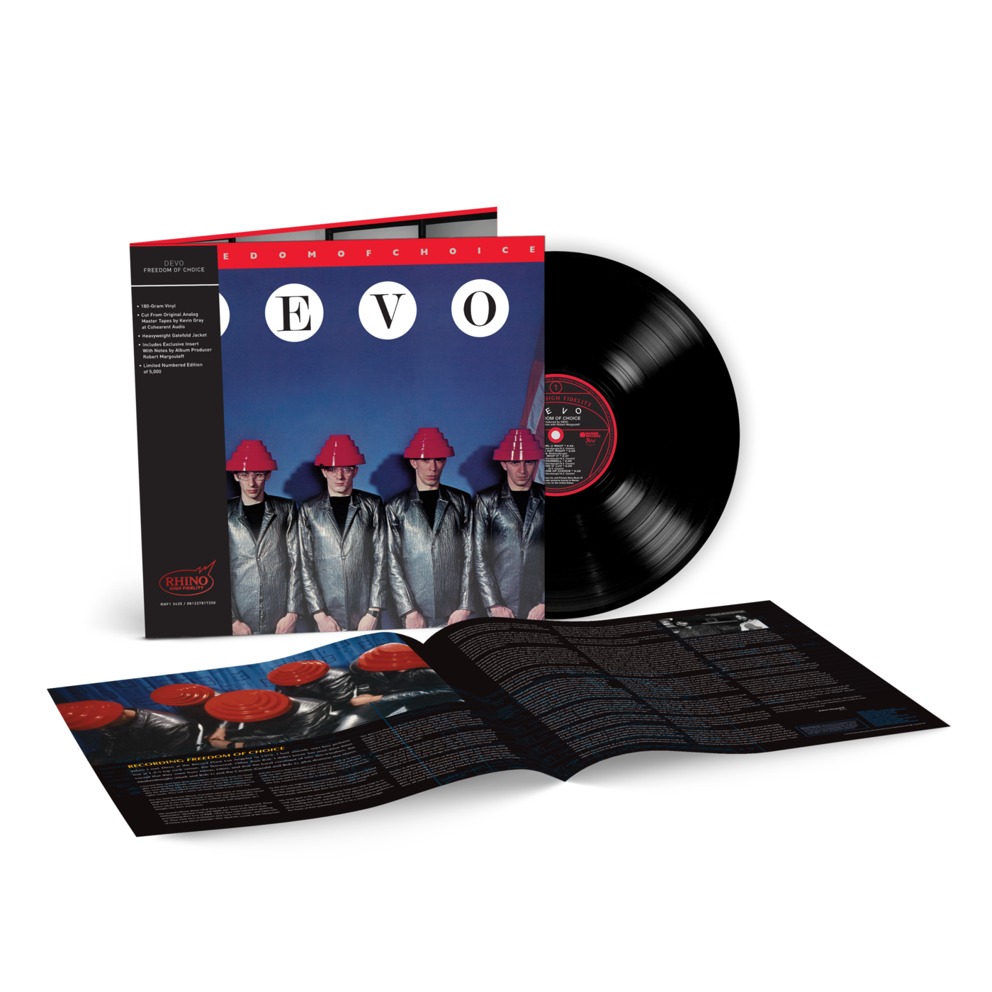 Devo - Freedom of Choice - Rhino Hi-Fi LP Get Cheap Vinyl