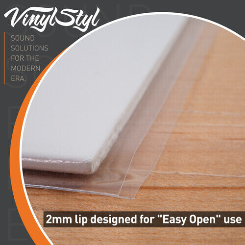 Protective Outer Record Sleeves - 50 Count | Get Cheap Vinyl