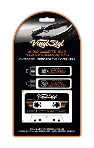 Audio Cassette Head Cleaner & Demagnetizer | Get Cheap Vinyl