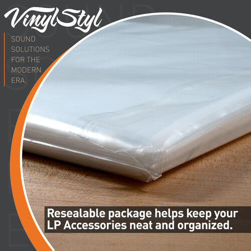 Protective Outer Record Sleeves - 50 Count | Get Cheap Vinyl