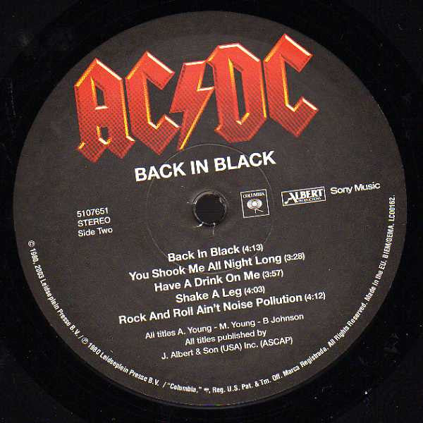 Back In Black | Mint (M) Mint (M) Get Cheap Vinyl