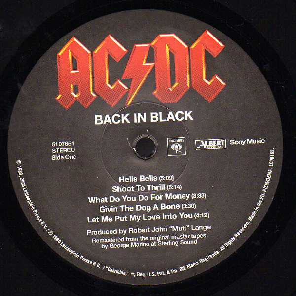 Back In Black | Mint (M) Mint (M) Get Cheap Vinyl