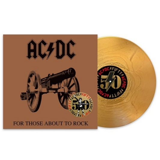 For Those About To Rock (50th Anniversary Edition, Gold Color Vinyl) [Import] | Mint (M) Mint (M) Get Cheap Vinyl