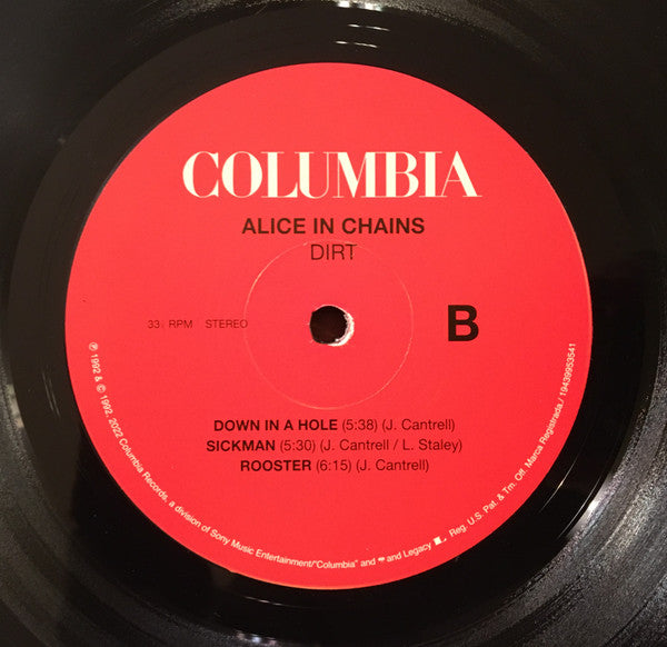 Alice In Chains Dirt Columbia, Legacy, Velvet Hammer 2xLP, Album, RE, RM, 30t Mint (M) Mint (M) Get Cheap Vinyl