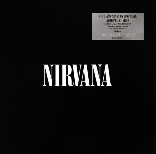 Nirvana (200 GRAM VINYL) | Mint (M) Mint (M) Get Cheap Vinyl