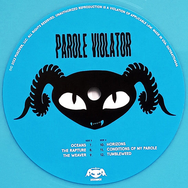 Parole Violator *BLUE* | Mint (M) Mint (M) Get Cheap Vinyl