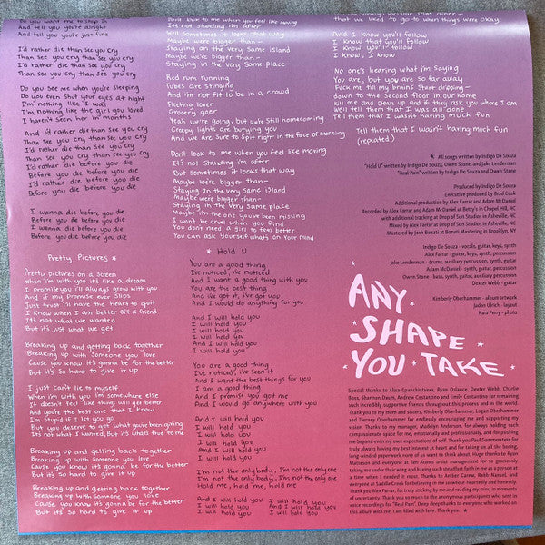 Any Shape You Take (Ltd Yellow Vinyl) | Mint (M) Mint (M) Get Cheap Vinyl