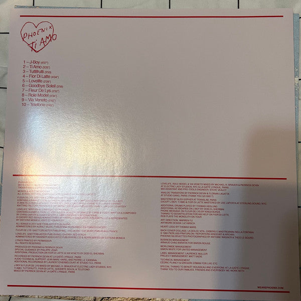 Ti Amo (180g) | Mint (M) Mint (M) Get Cheap Vinyl