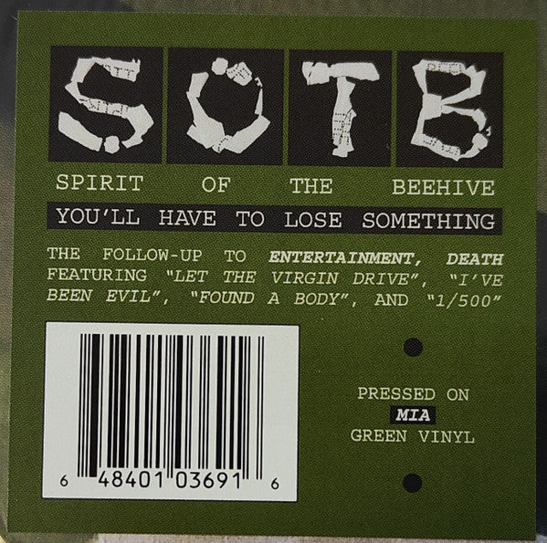 You'll Have To Lose Something (OPAQUE OLIVE GREEN VINYL) | Mint (M) Mint (M) Get Cheap Vinyl