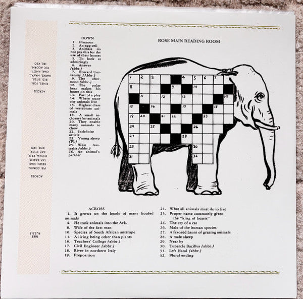 Rose Main Reading Room (COLOR VINYL) | Mint (M) Mint (M) Get Cheap Vinyl