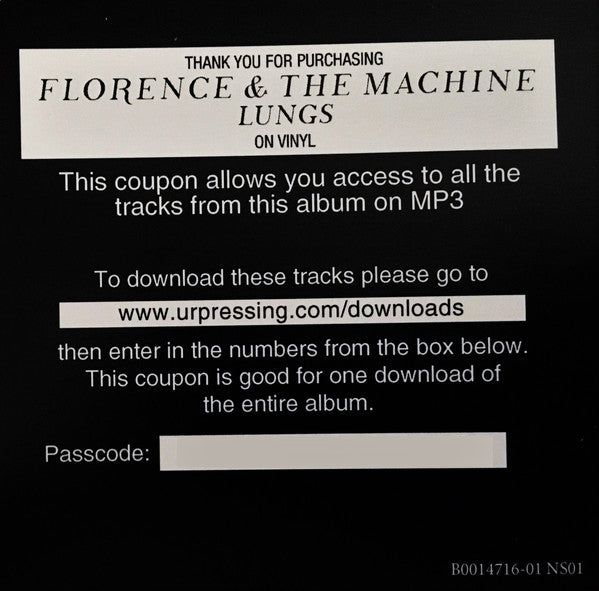 Lungs | Mint (M) Mint (M) Get Cheap Vinyl