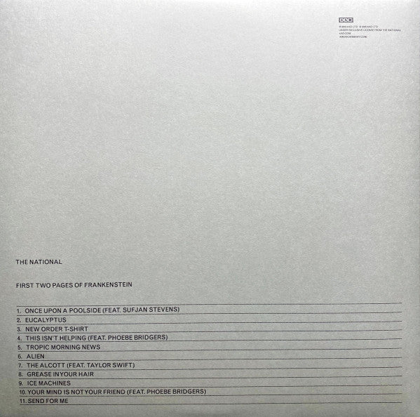 First Two Pages Of Frankenstein | Mint (M) Mint (M) Get Cheap Vinyl
