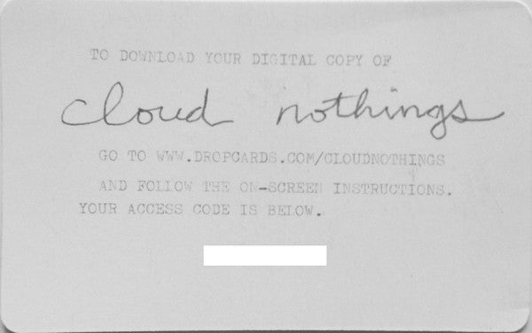 Cloud Nothings | Mint (M) Mint (M) Get Cheap Vinyl