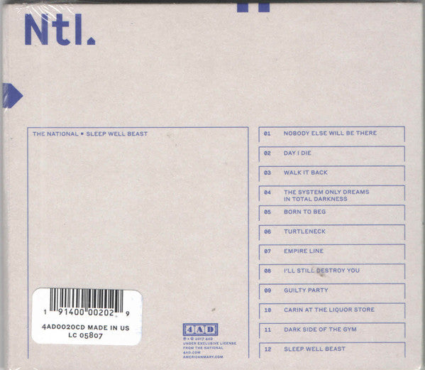 Sleep Well Beast (CD) | Mint (M) Mint (M) Get Cheap Vinyl