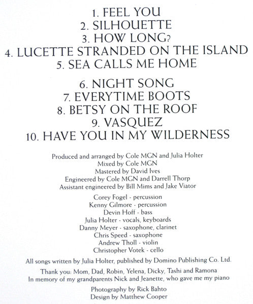 Have You In My Wilderness | Mint (M) Mint (M) Get Cheap Vinyl