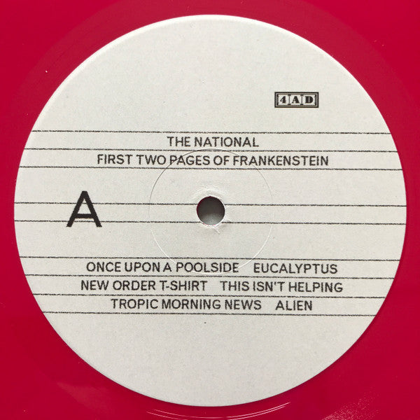 The National First Two Pages Of Frankenstein LP Mint (M) Mint (M) Get Cheap Vinyl