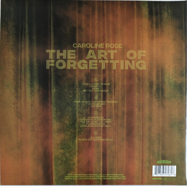 The Art Of Forgetting (CLEAR VINYL) | Mint (M) Mint (M) Get Cheap Vinyl