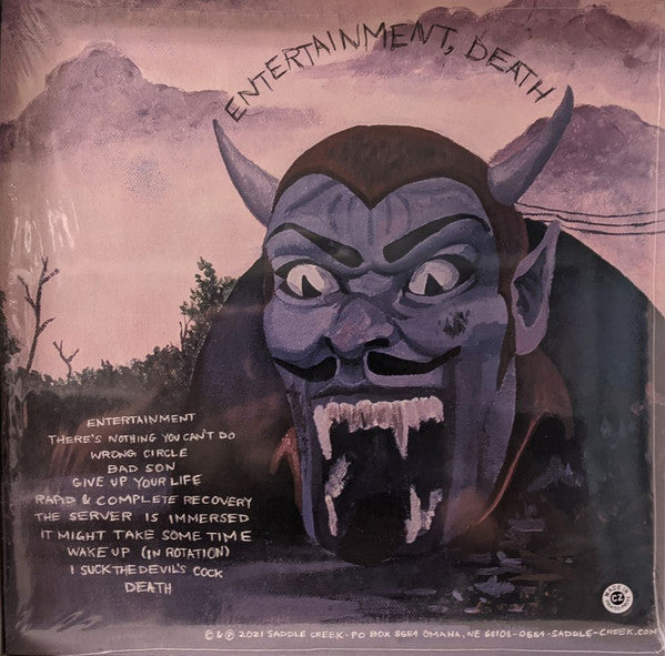 Entertainment, Death (OPAQUE MAROON VINYL) | Mint (M) Mint (M) Get Cheap Vinyl