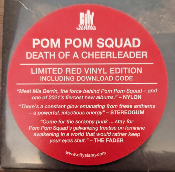 Death Of A Cheerleader (RED VINYL) | Mint (M) Mint (M) Get Cheap Vinyl