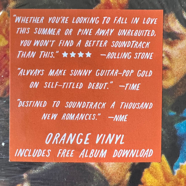Alvvays (ORANGE VINYL) | Mint (M) Mint (M) Get Cheap Vinyl