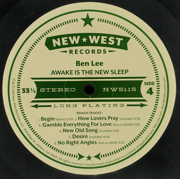Awake Is The New Sleep (COLOR VINYL) | Mint (M) Mint (M) Get Cheap Vinyl