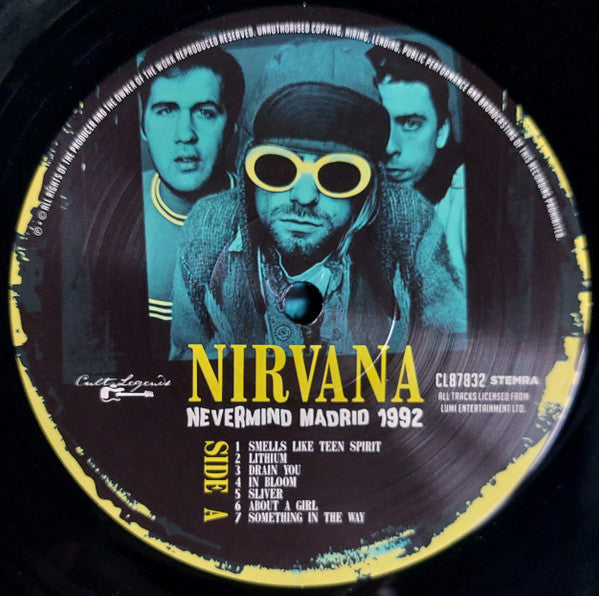 Nevermind Madrid 1992 (Live Radio Broadcast)(VINYL) | Mint (M) Mint (M) Get Cheap Vinyl