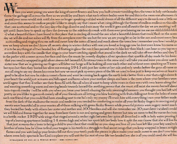 In The Aeroplane Over The Sea (TURQUOISE CASSETTE) | Mint (M) Mint (M) Get Cheap Vinyl