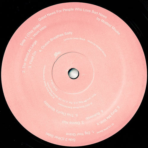 Good News For People Who Love Bad News | Mint (M) Mint (M) Get Cheap Vinyl