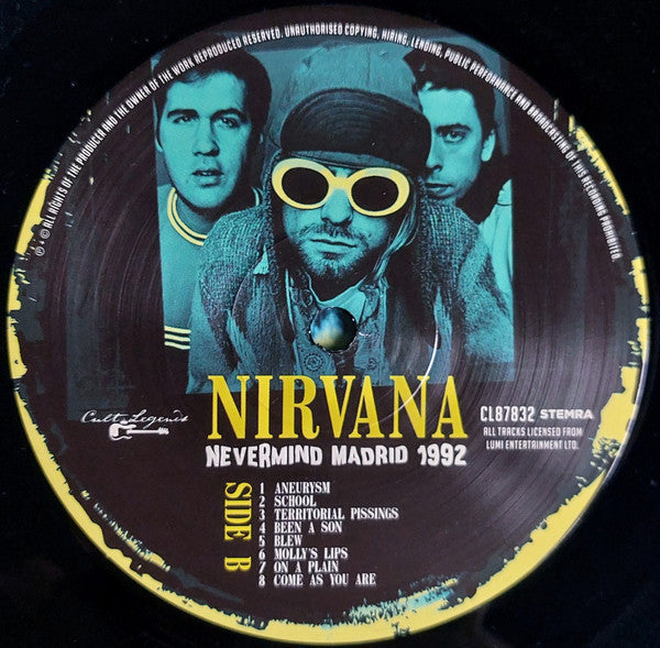 Nevermind Madrid 1992 (Live Radio Broadcast)(VINYL) | Mint (M) Mint (M) Get Cheap Vinyl