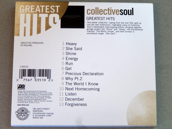 7even Year Itch: Greatest Hits 1994-2001 (CD) | Mint (M) Mint (M) Get Cheap Vinyl
