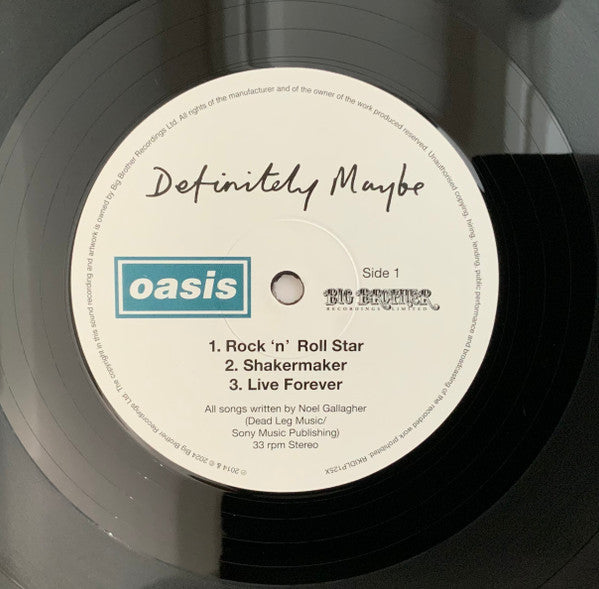 Definitely Maybe: 30th Anniversary (DELUXE EDITION) | Mint (M) Mint (M) Get Cheap Vinyl