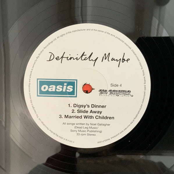 Definitely Maybe: 30th Anniversary (DELUXE EDITION) | Mint (M) Mint (M) Get Cheap Vinyl