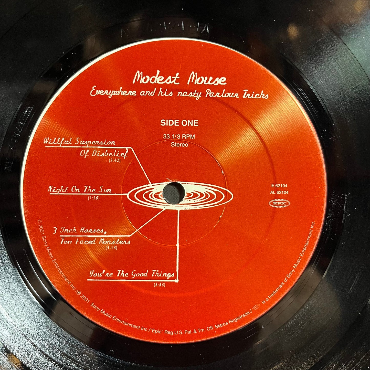 Everywhere And His Nasty Parlour Tricks (VINYL) | Near Mint- (NM-) Near Mint (NM) Get Cheap Vinyl