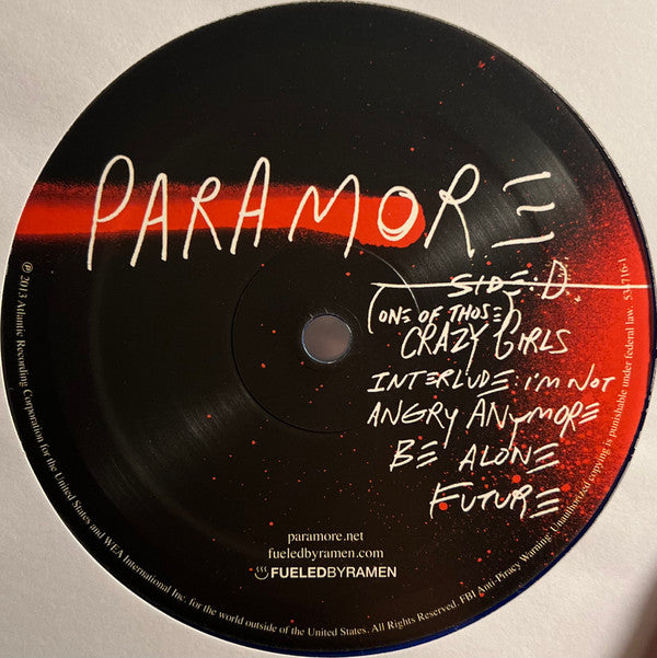 Paramore *BLUE* | Excellent (EX) Near Mint (NM) Get Cheap Vinyl