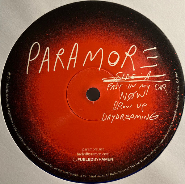 Paramore *BLUE* | Excellent (EX) Near Mint (NM) Get Cheap Vinyl