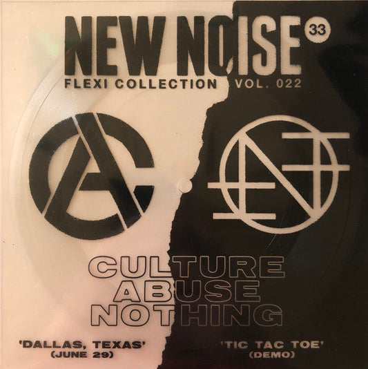 Culture Abuse / Nothing *7" PICTURE FLEXI* | Near Mint (NM) Near Mint (NM) Get Cheap Vinyl