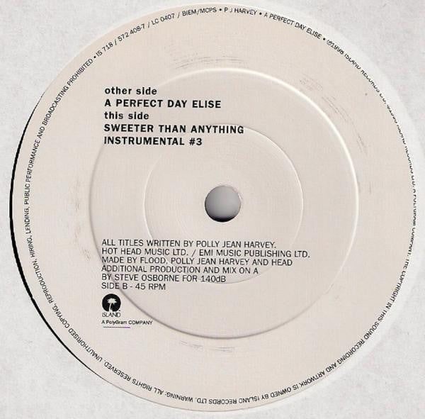 A Perfect Day Elise (7" VINYL) | Near Mint (NM or M-) Excellent+ (EX+) Get Cheap Vinyl
