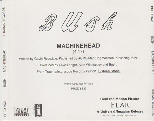 Machinehead (CD) | Near Mint (NM) Near Mint (NM) Get Cheap Vinyl