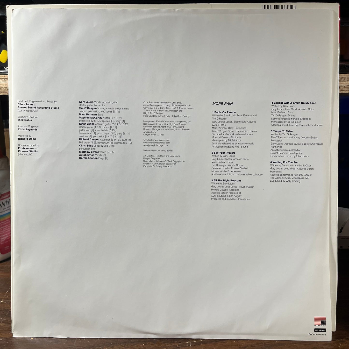 Rainy Day Music (2xVINYL) | Near Mint (NM or M-) Excellent+ (EX+) Get Cheap Vinyl