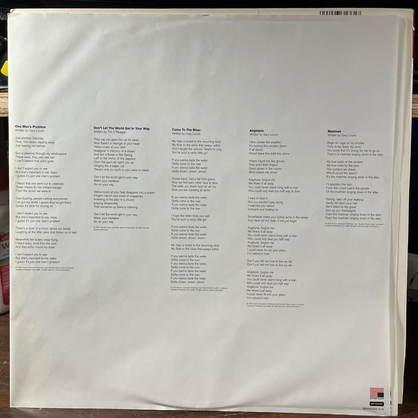 Rainy Day Music (2xVINYL) | Near Mint (NM or M-) Excellent+ (EX+) Get Cheap Vinyl