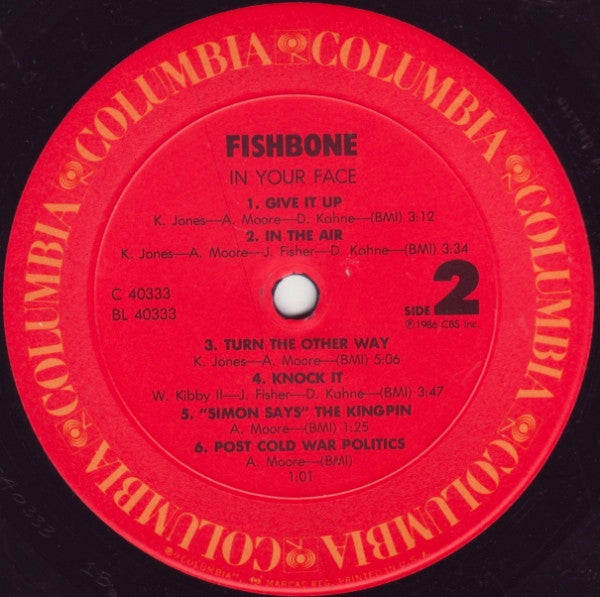 In Your Face | Near Mint (NM) Near Mint (NM) Get Cheap Vinyl